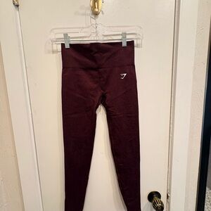 Gymshark Kids Deep Burgundy Leggings